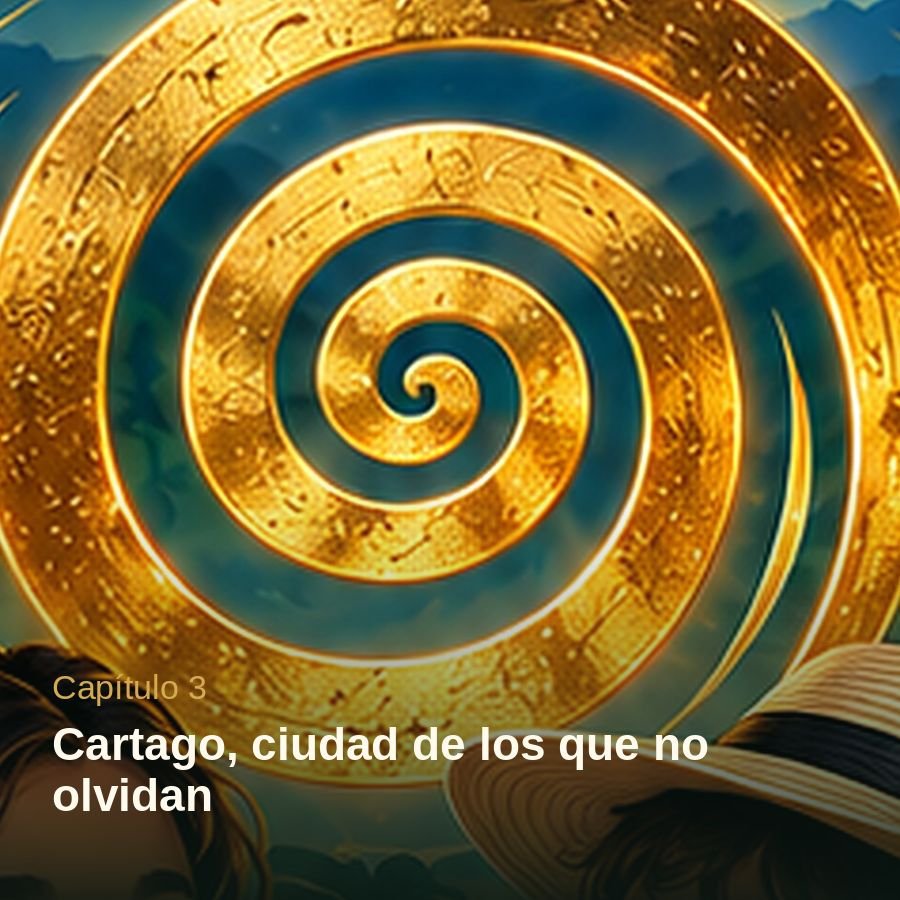 Portada del capítulo 3: una espiral de oro quimbaya
